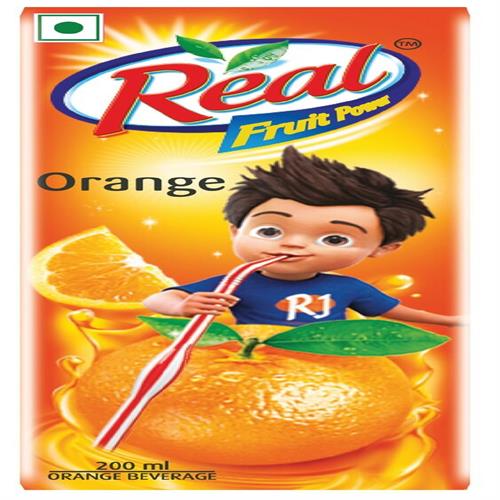 DABUR REAL ORANGE JUICE 200ML