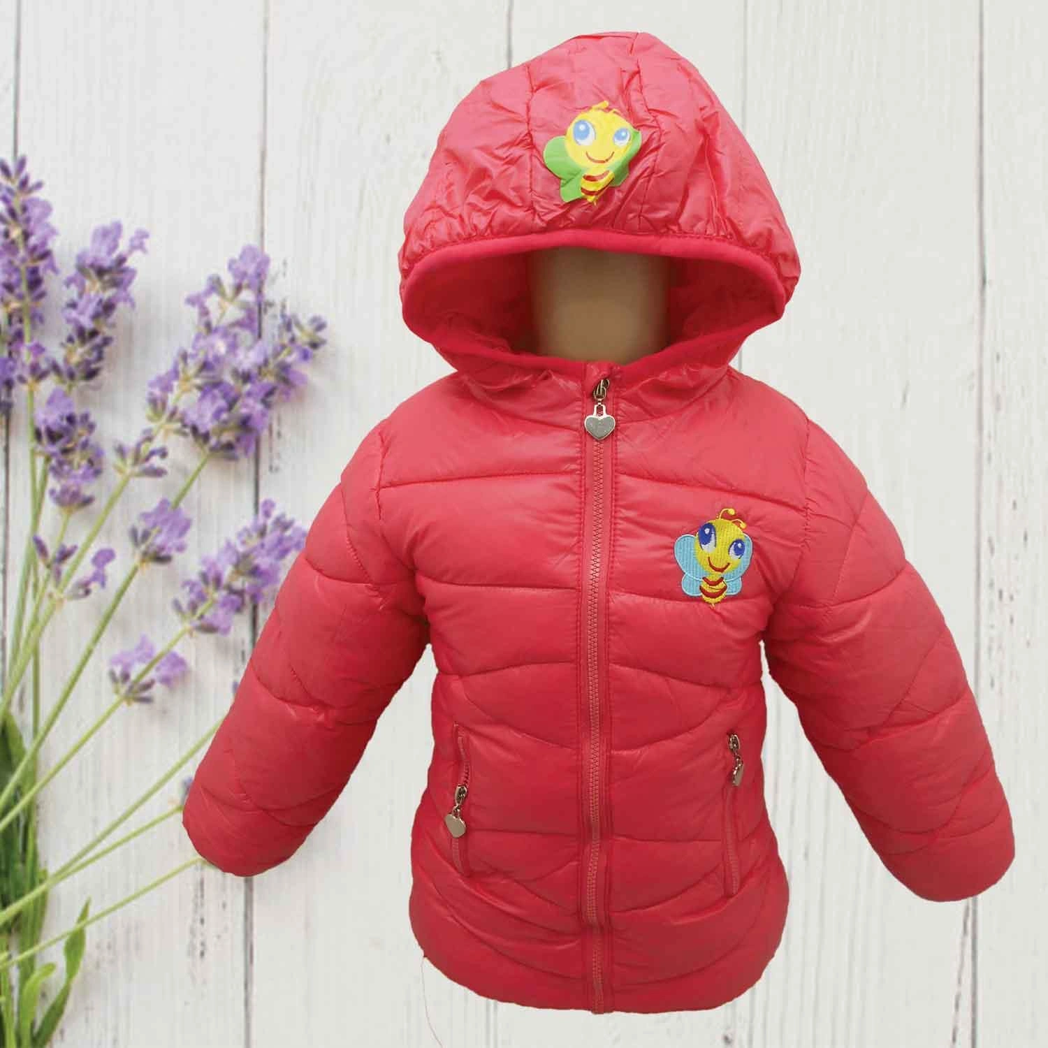KIDS JACKET-35 GULSON PINK SIZE-L