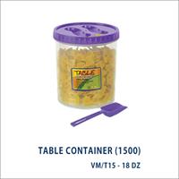 BHAWANI PLASTIC TABLE CONTAINER - 1500  1PC