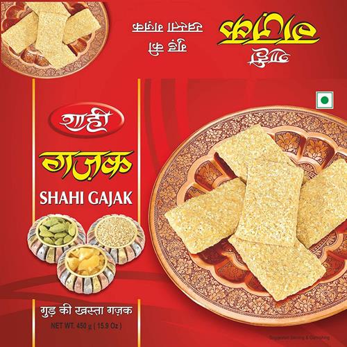 SHAHI GUD KHASTA GAJAK 450GM