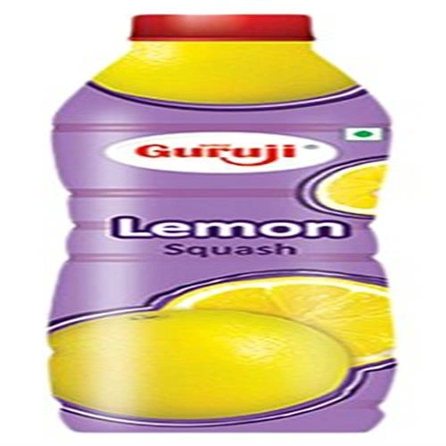 GURUJI LEMON SQUASH 750ML