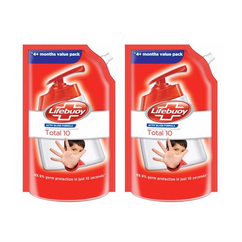 Lifebuoy Total 10 Hand Wash - 2*750 ml 