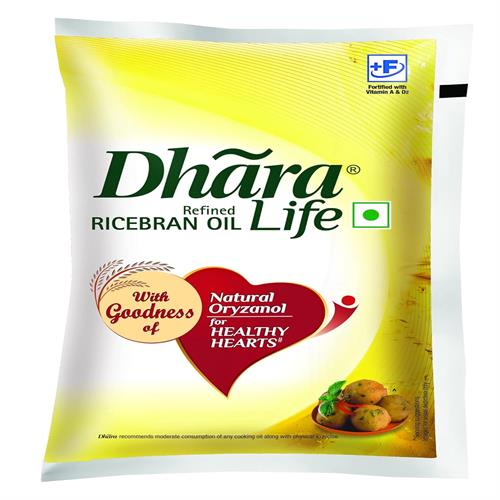 DHARA RICEBRAN OIL 1LTR