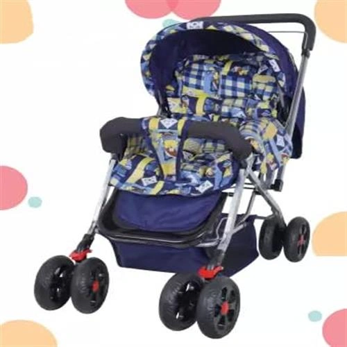 BABY STROLLER ( 0-5 YEARS - BLUE )