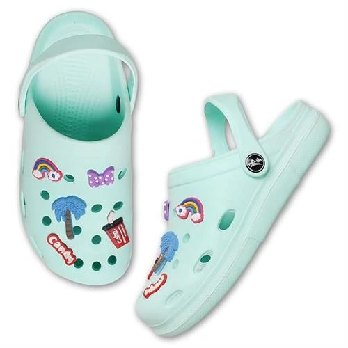 LC WOMENS CLOGS LIGHT BLUE-5