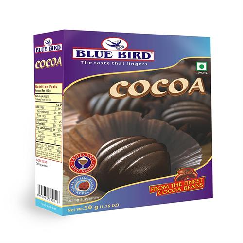 BLUE BIRD COCOA POWDER 50GM