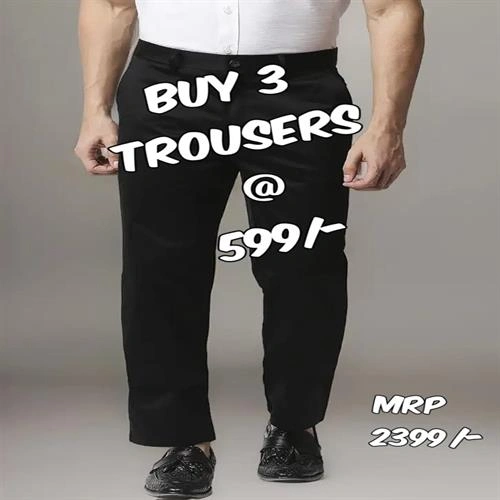 PACK OF 3 MENS TROUSER - 30