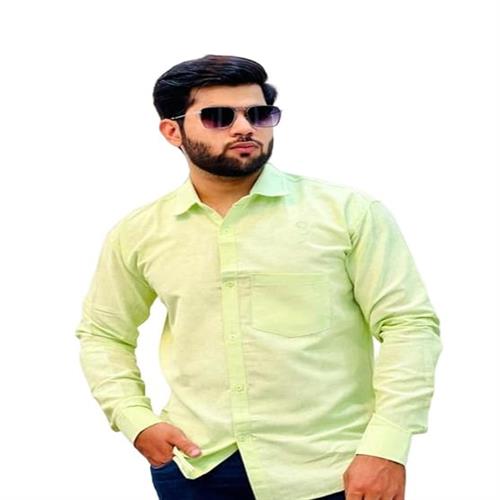 ZOOM MARK SHIRT/LIGHT GREEN-XL