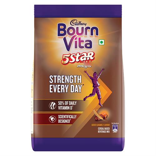 BOURNVITA 5STAR POUCH 500GM