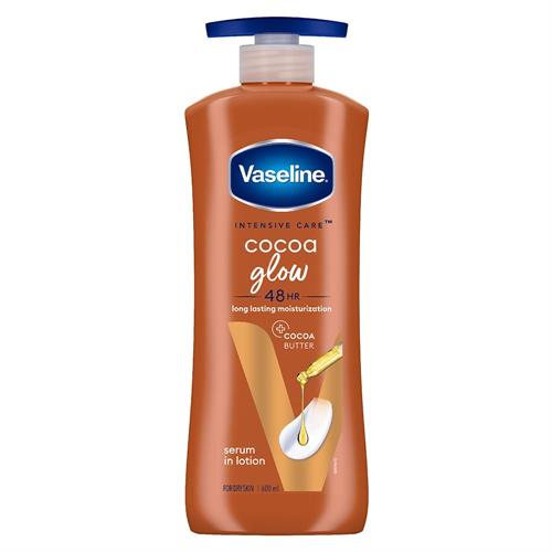 VASLINE COCOA GLOW LOTION 600ML