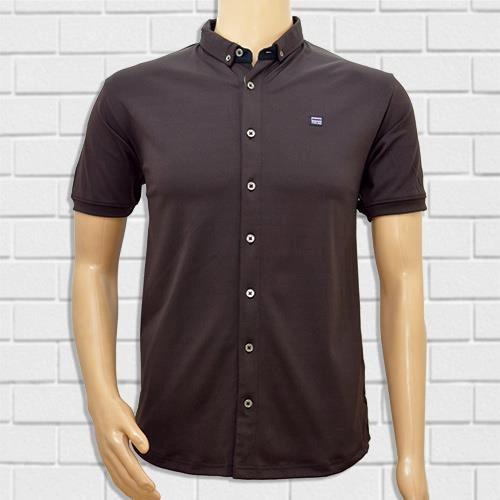 THAILAND CASUAL SHIRT DARK BROWN- L