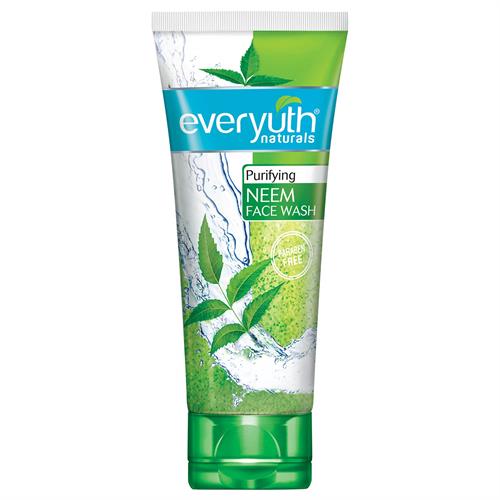  Everyuth Naturals Purifying Neem Face Wash, 150gm