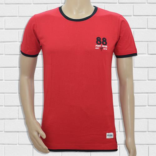 POINT 7EVEN T-SHIRT - RED - M