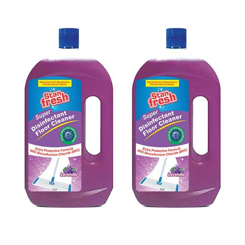 Stanfresh Super Disinfectant Floor Cleaner - Lavender 1ltr Buy1 Get1