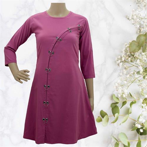 MISFIT - LONG TOP - PINK - FREE SIZE