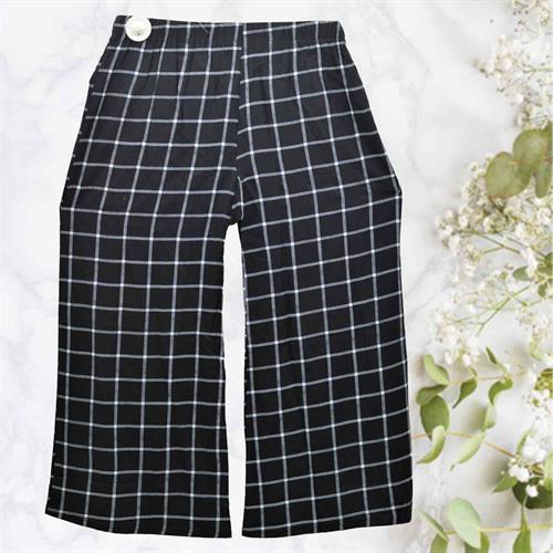 PARIS FASHION PLAZZO LINING BLACK- XL
