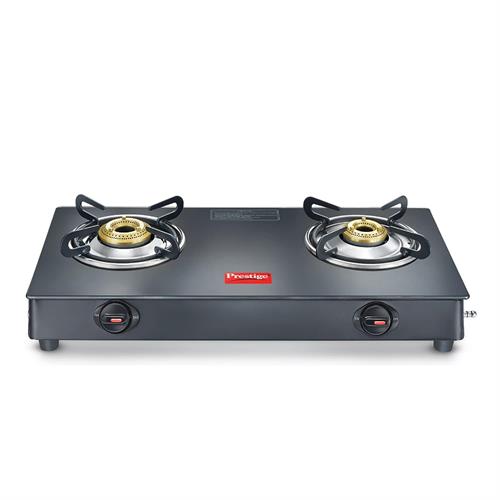 Prestige Magic Glass-Top 2 Brass Burner
