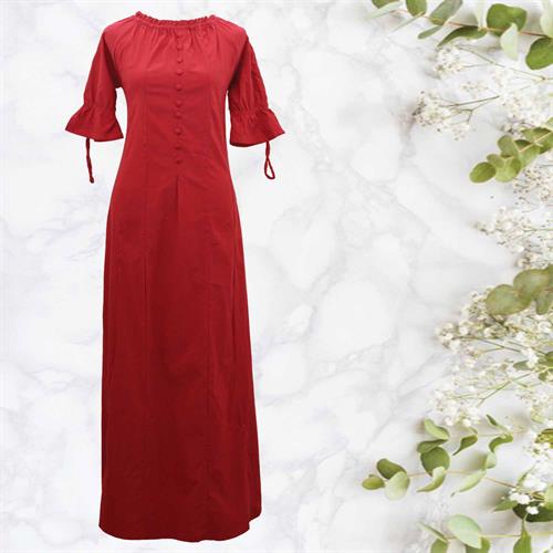  DESTINY LONG GOWN - RED - XXL