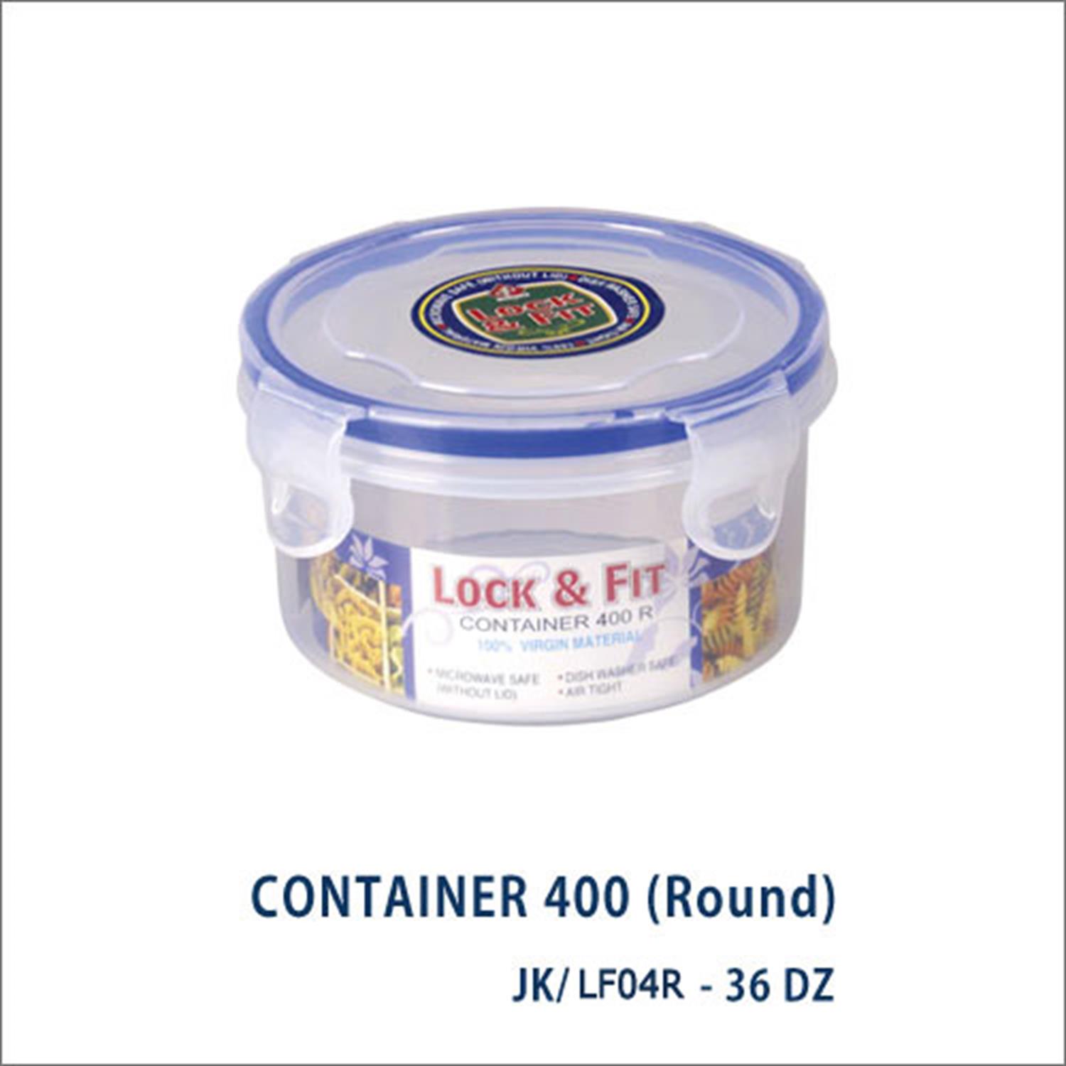 BHAWANI LOCK & FIT CONTAINER 400 (ROUND) 1PC