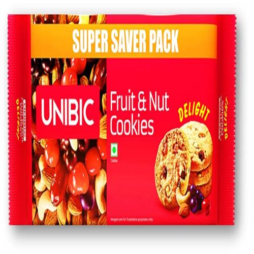 UNIBIC FRUIT & NUT COOKIES 300GM