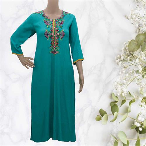 SHREE KURTI GREEN- S