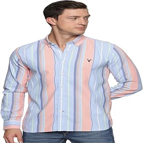 LONDON FOX MENS SHIRT LIGHT PINK -M 