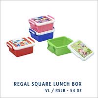 BHAWANI PLASTIC LUNCH BOX - SQUARE (1PC)